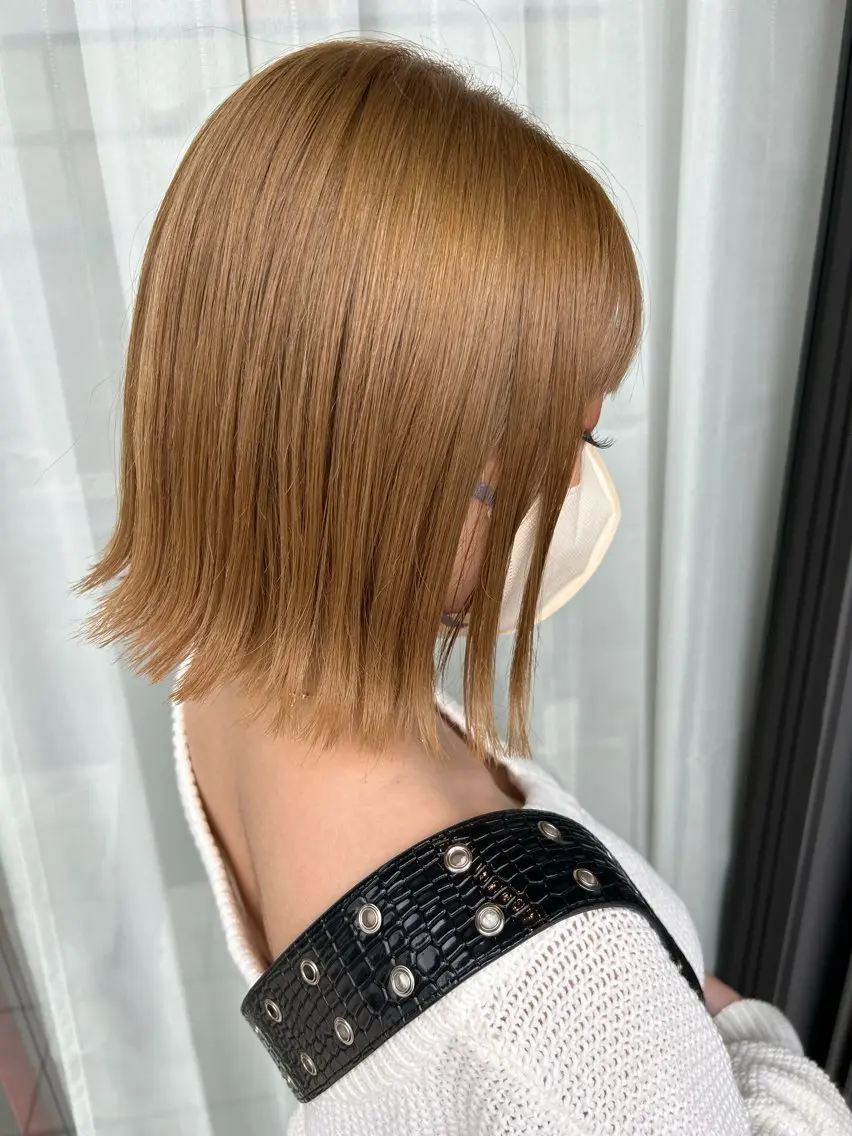 ショート ヘアカラー トリートメント chiaki .のヘアスタイル