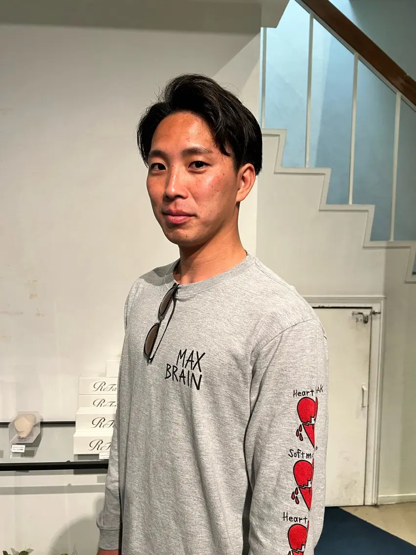 メンズ ムラコシヒカリ lapenseeのヘアスタイル