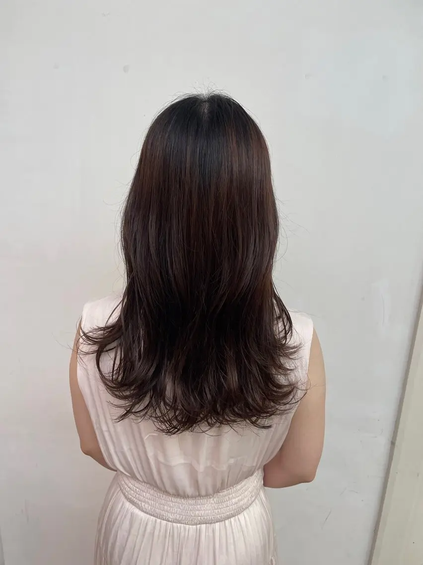 セミロング 川上拓真 ✂︎学芸大学のヘアスタイル