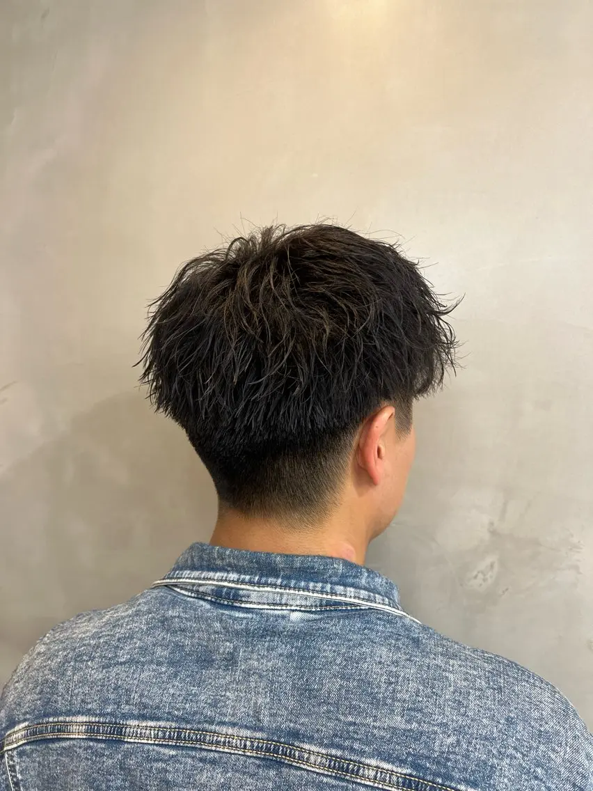 パーマ メンズ KURUMU 越後匡貴のヘアスタイル