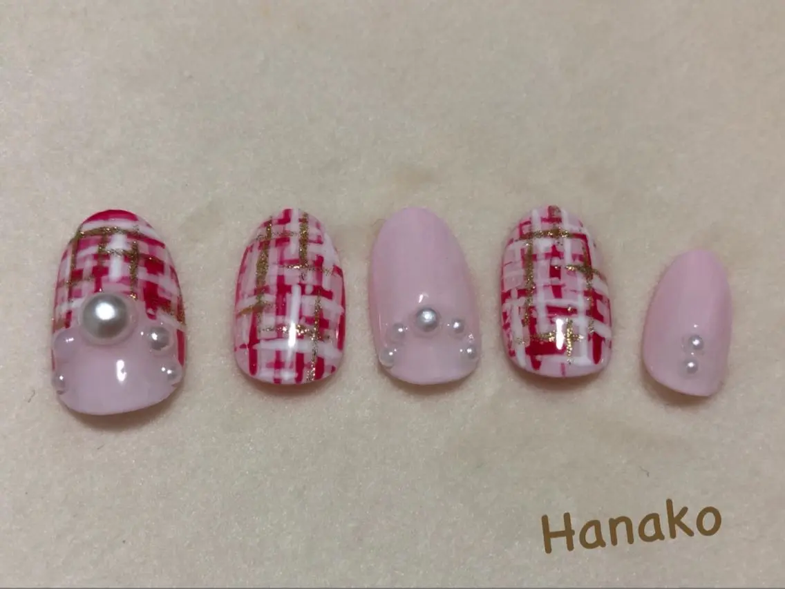 ネイル お絵描きネイル Hanakoのネイルデザイン