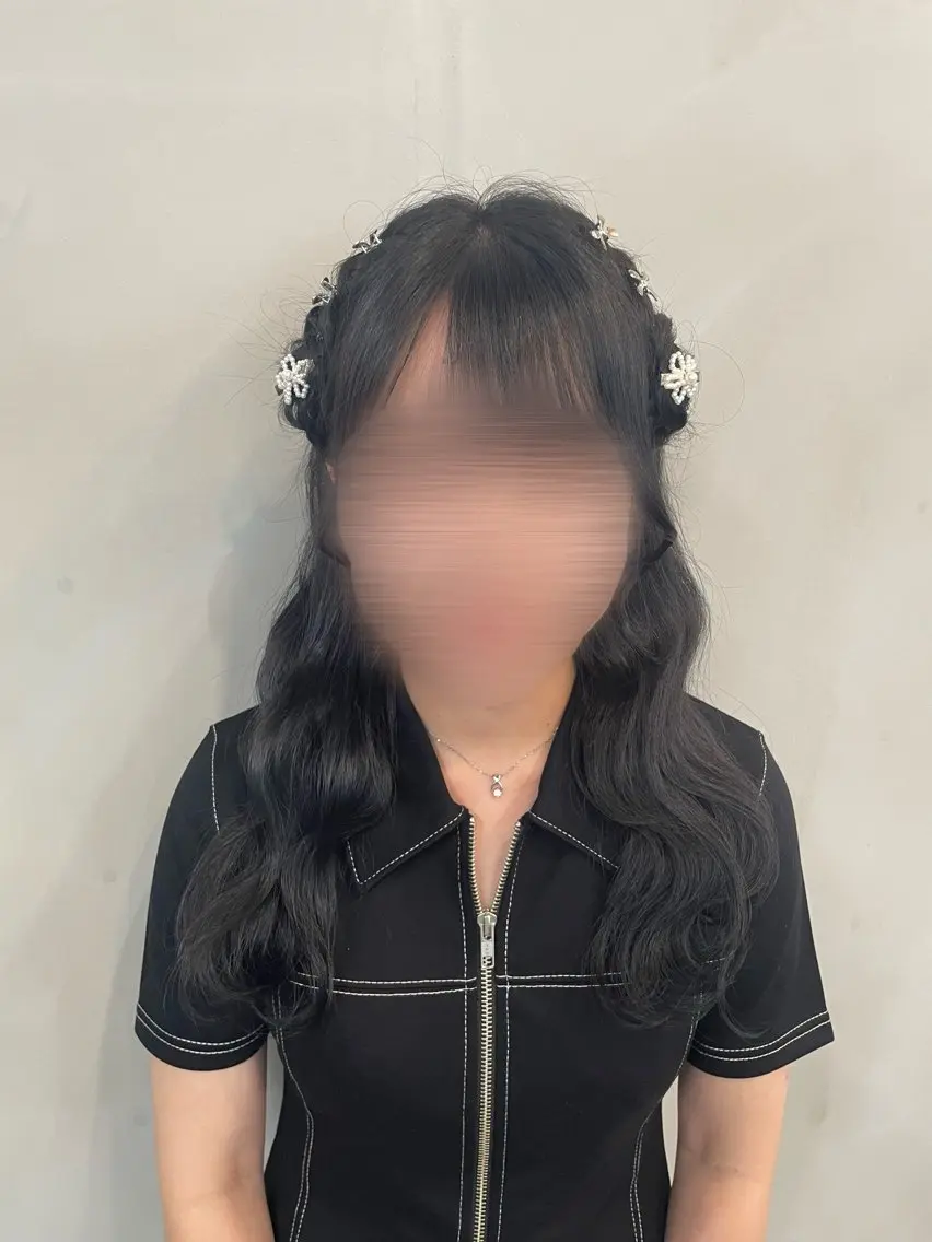 ロング ヘアアレンジ ヘアセット ALLEN hair /まなのヘアスタイル