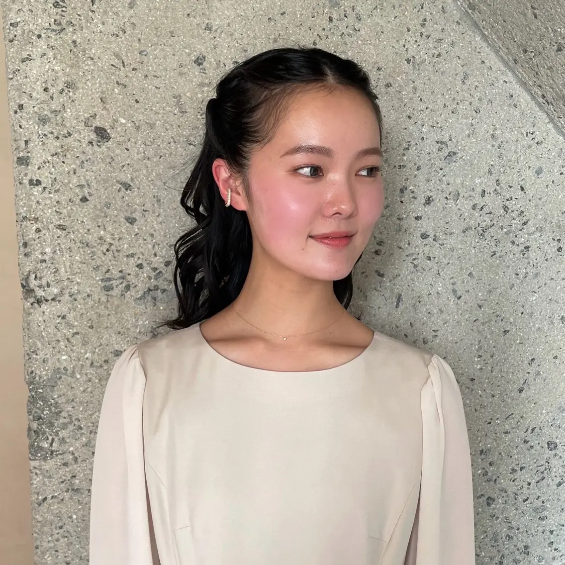 ロング ヘアアレンジ 平尾/薬院*北谷治子 *艶髪レイヤーカットのヘアスタイル