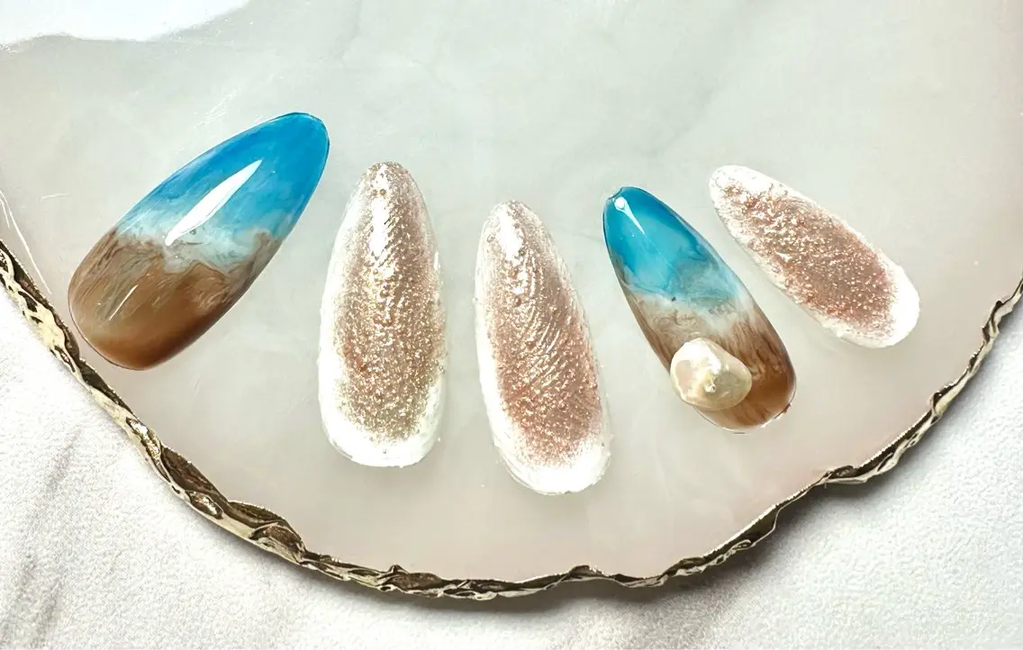 ネイル ハンドネイル OHANA MAHALOのネイルデザイン