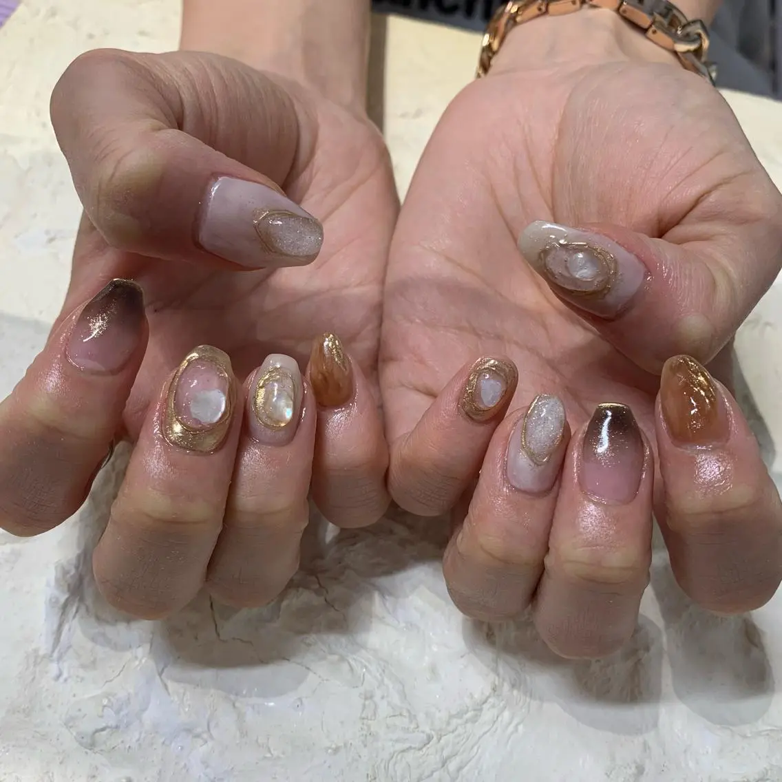 ネイル マキノ ユイのネイルデザイン