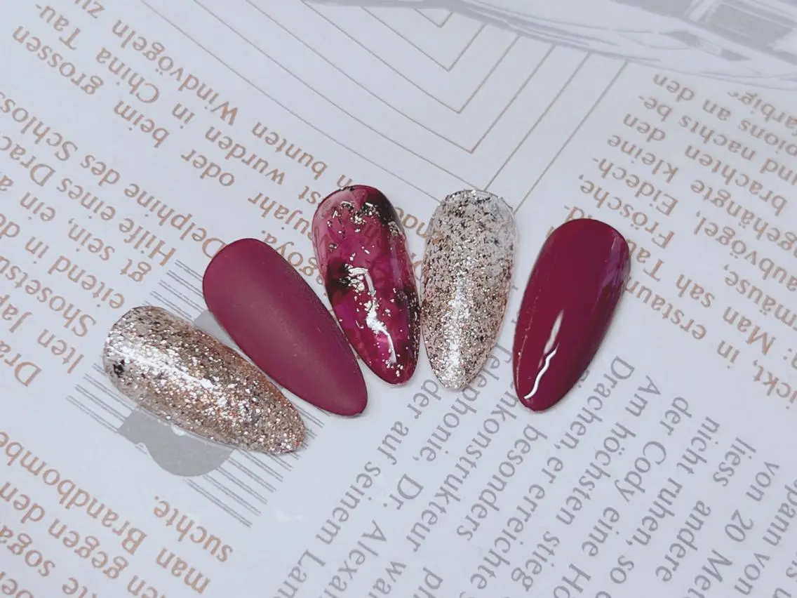 ネイル lucky nail 歌舞伎町のネイルデザイン
