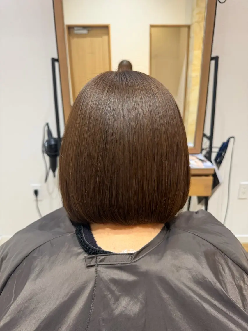 カラー 髪質改善 ヘアカラー トリートメント Kako .kのヘアスタイル