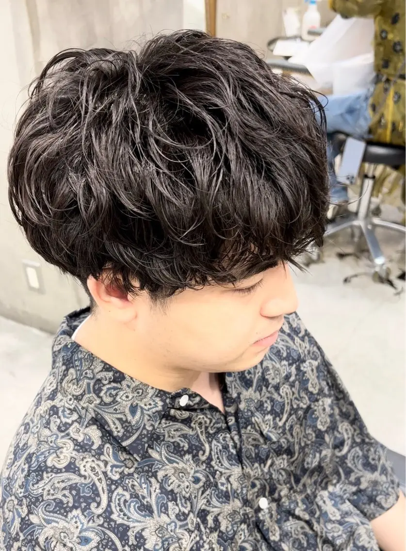 パーマ メンズ カット パーマ トリートメント 髪質改善/縮毛矯正 /DAIKIのヘアスタイル