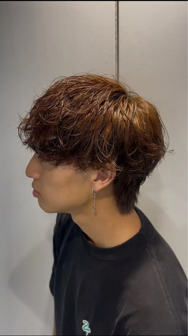 カラー パーマ メンズ カット パーマ 💫メンズパーマ特化 💫fifthそへるのヘアスタイル