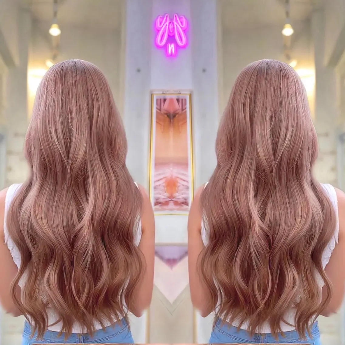 ロング シールエクステ 🦋‪錦糸町YUKAのヘアスタイル
