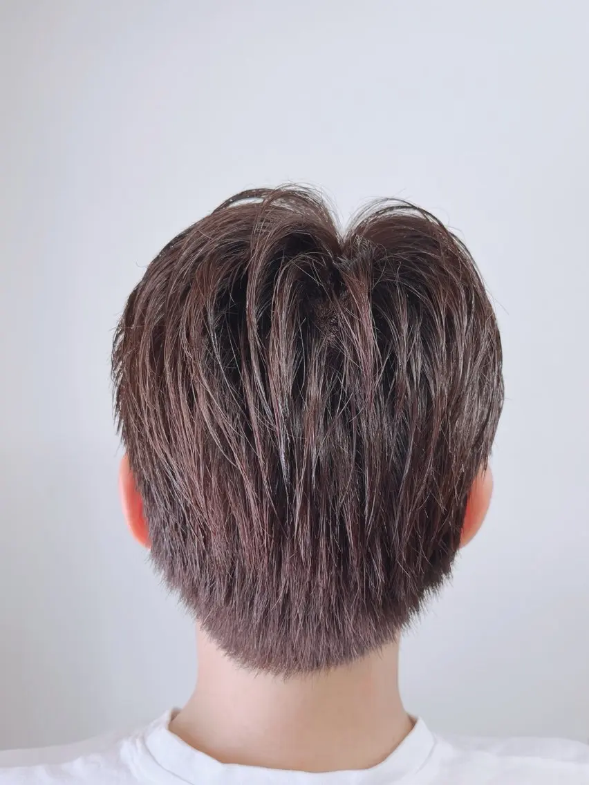 ショート カラー ヘアアレンジ メンズ カット ヘアカラー 千佳 CHIKAのヘアスタイル