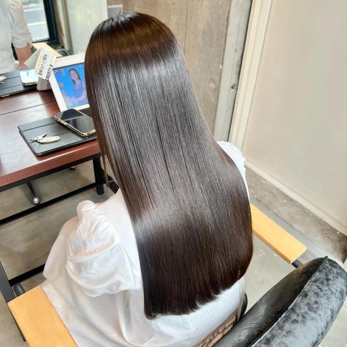 ロング カラー ✨縮毛矯正/髪質改善 錦糸町/松坂拓馬のヘアスタイル