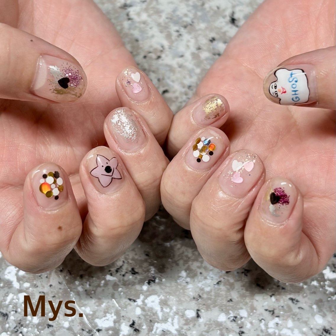 ネイル ハンドネイル Mys. 三上紗紀のネイルデザイン