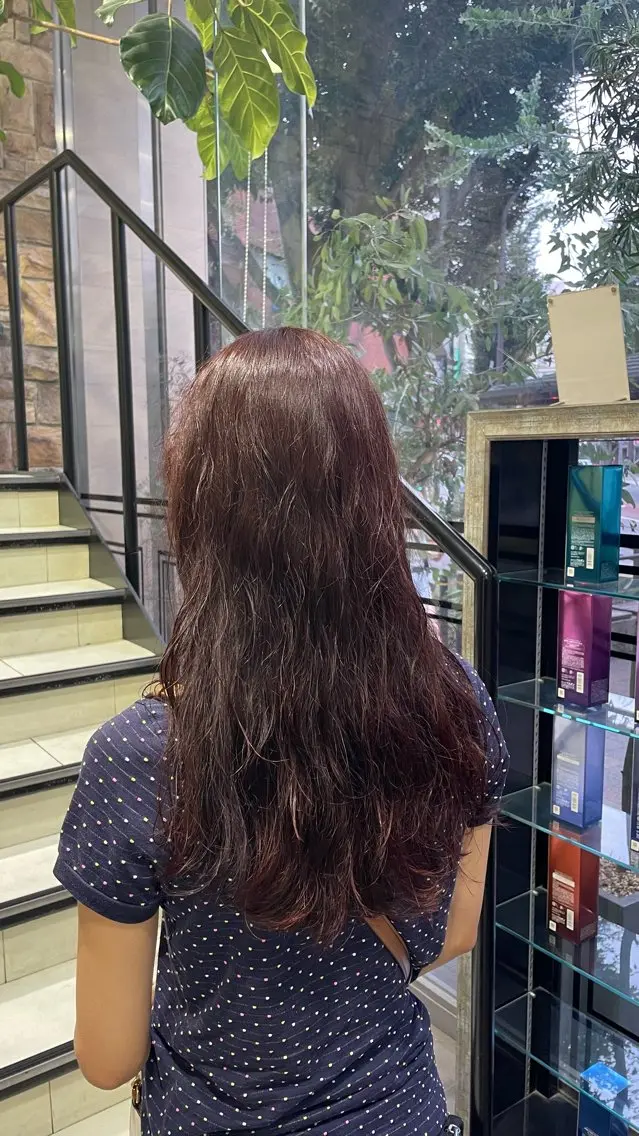 カラー ヘアカラー mira🎀 ┊︎透明感カラー🫧のヘアスタイル