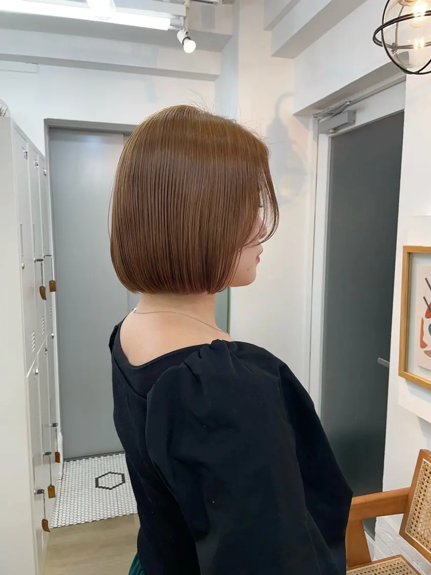 ショート ボブ ✨髪質改善✨原宿 えのもと　はなのヘアスタイル