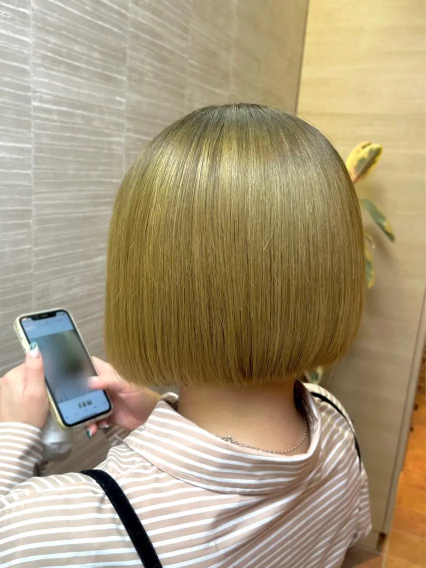 ショート 前下がりボブ ボブ Hair...DiA YUNAのヘアスタイル