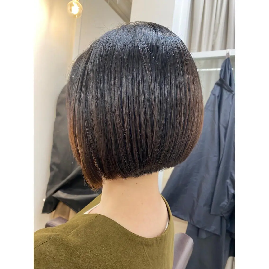 ショート ボブ デジタルパーマ💫/ 似合わせカット✂️のヘアスタイル