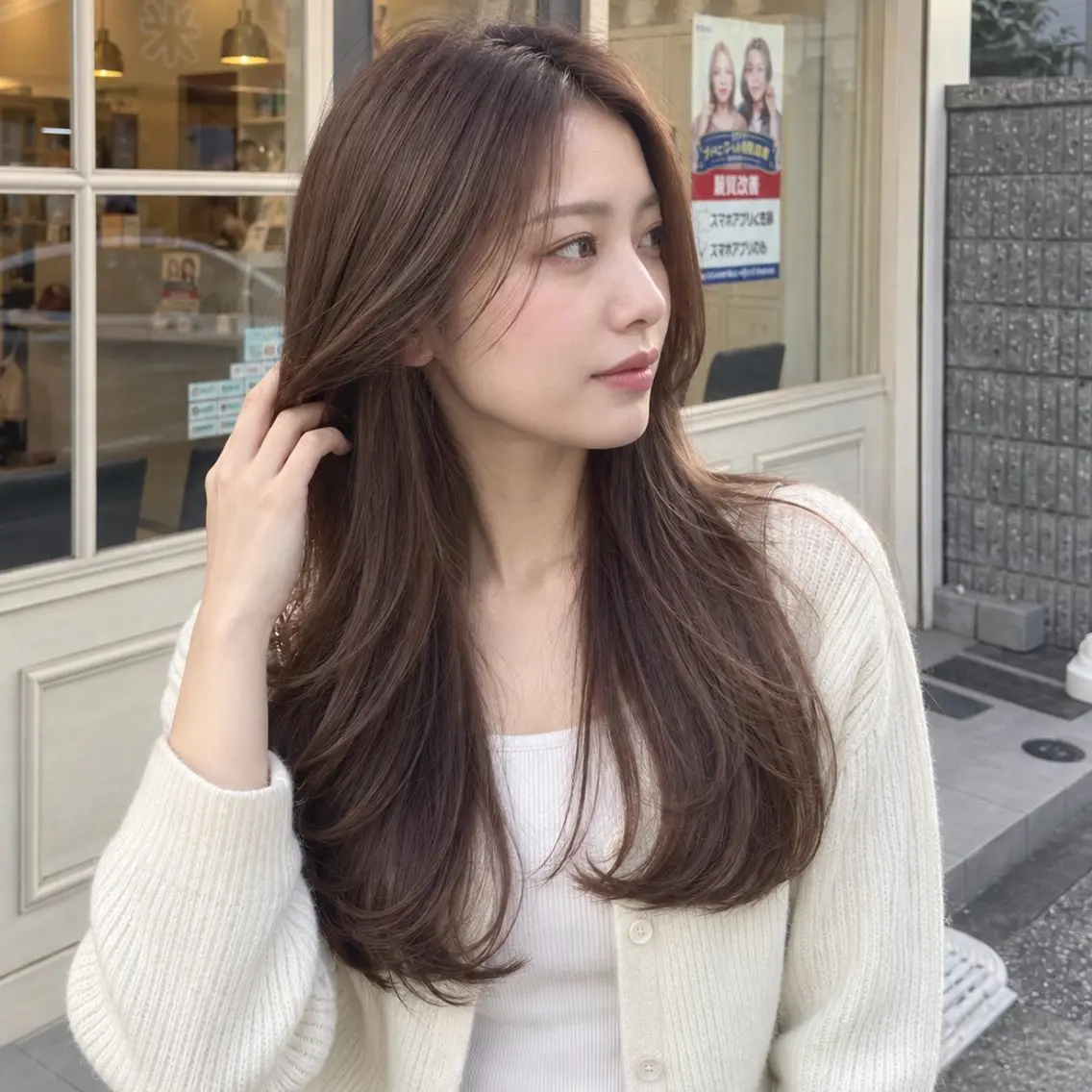 【🙍♀️女性限定】✂️レディースカット + 🧴4stepトリートメント(ホームケア付き✨️)の写真