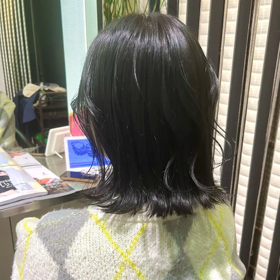 ミディアム 似合わせカット 山田 知佳のヘアスタイル