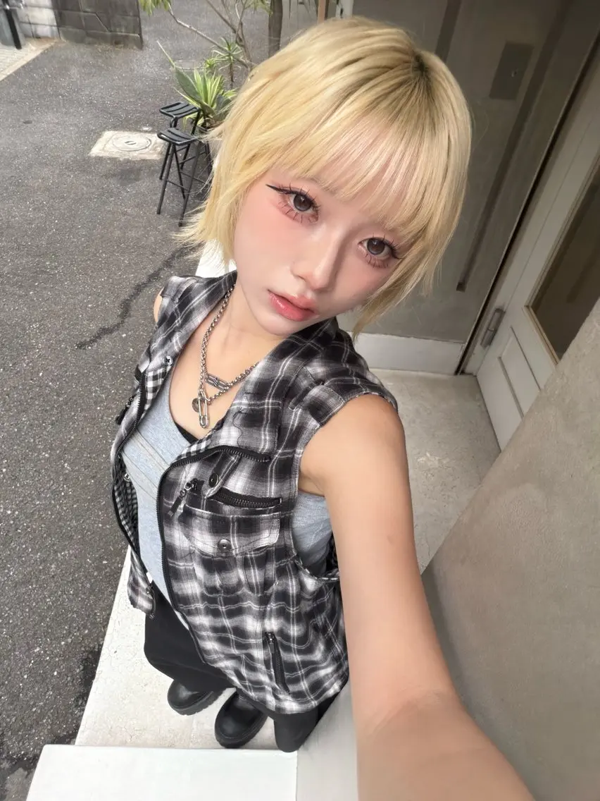 ショート カラー ベージュカラー ブリーチ ケアブリーチ 透明感カラー ダブルカラー カット ヘアカラー 💎透明感カラー特化 💎TAISEIのヘアスタイル