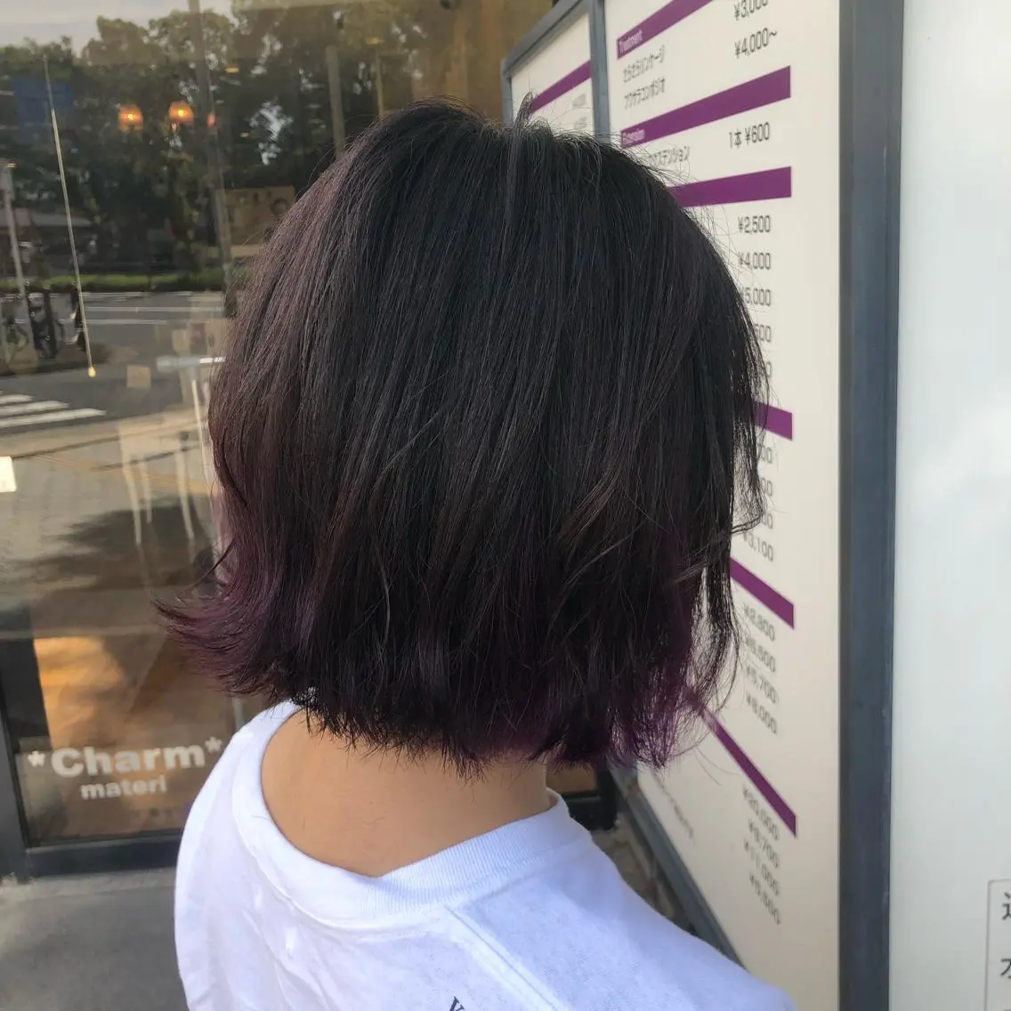 カラー 反橋 聖のヘアスタイル