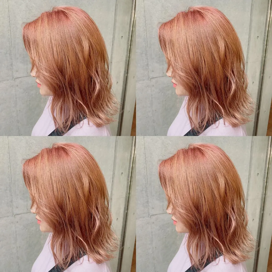 ミディアム カラー box  mico. mutsumiのヘアスタイル