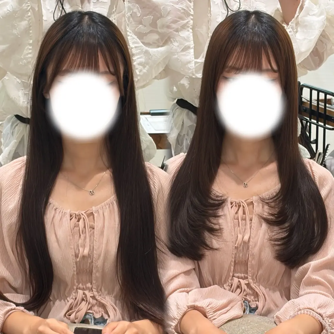 ロング カット ヘアカラー レイヤーカット/ 髪質改善💘Ainaのヘアスタイル