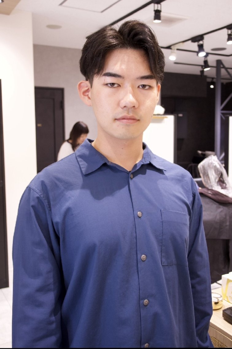ショート カット パーマ メンズ特化 孝介のヘアスタイル