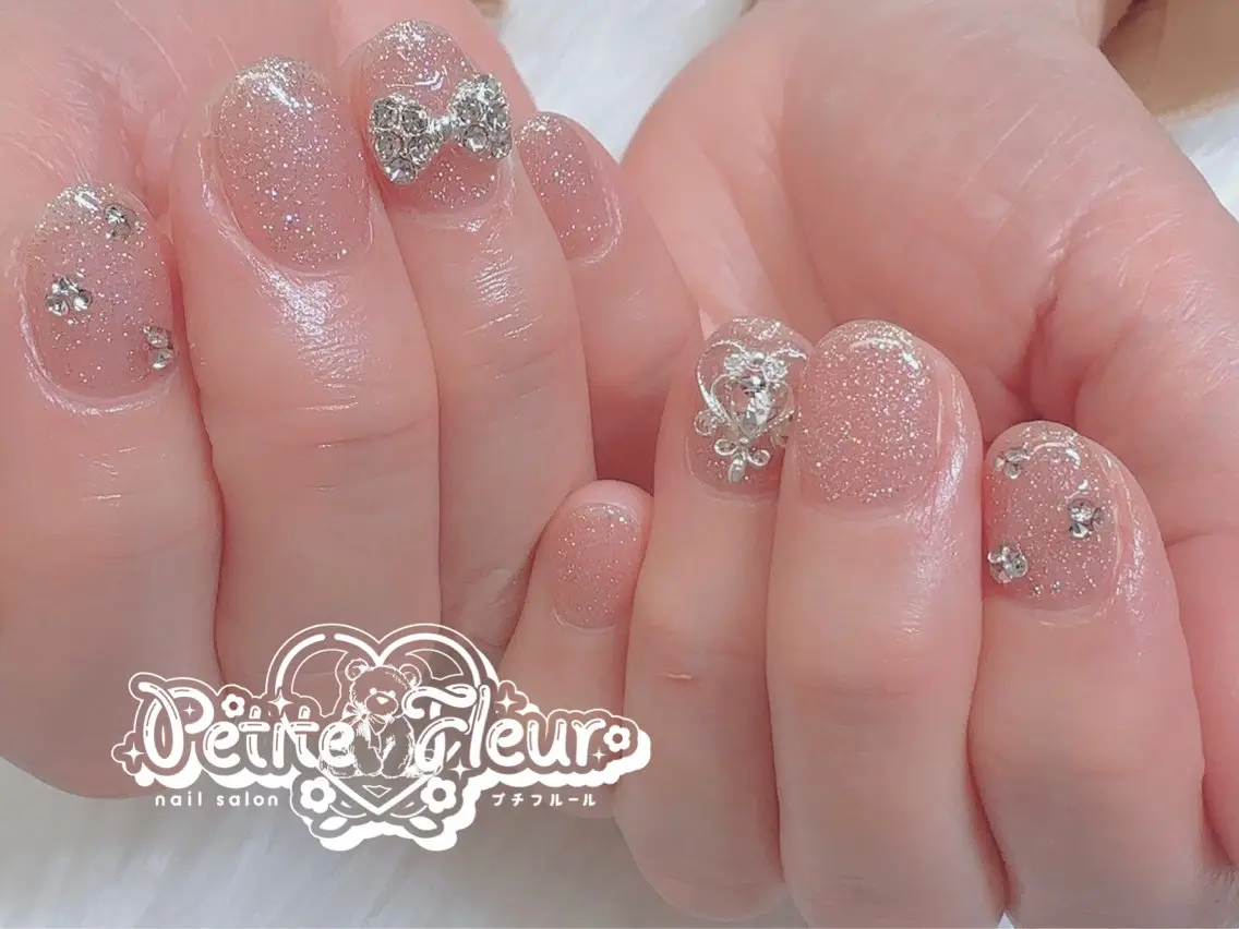 ネイル ハンドネイル ❁⃘*。Petite fleur❁⃘*りさのネイルデザイン