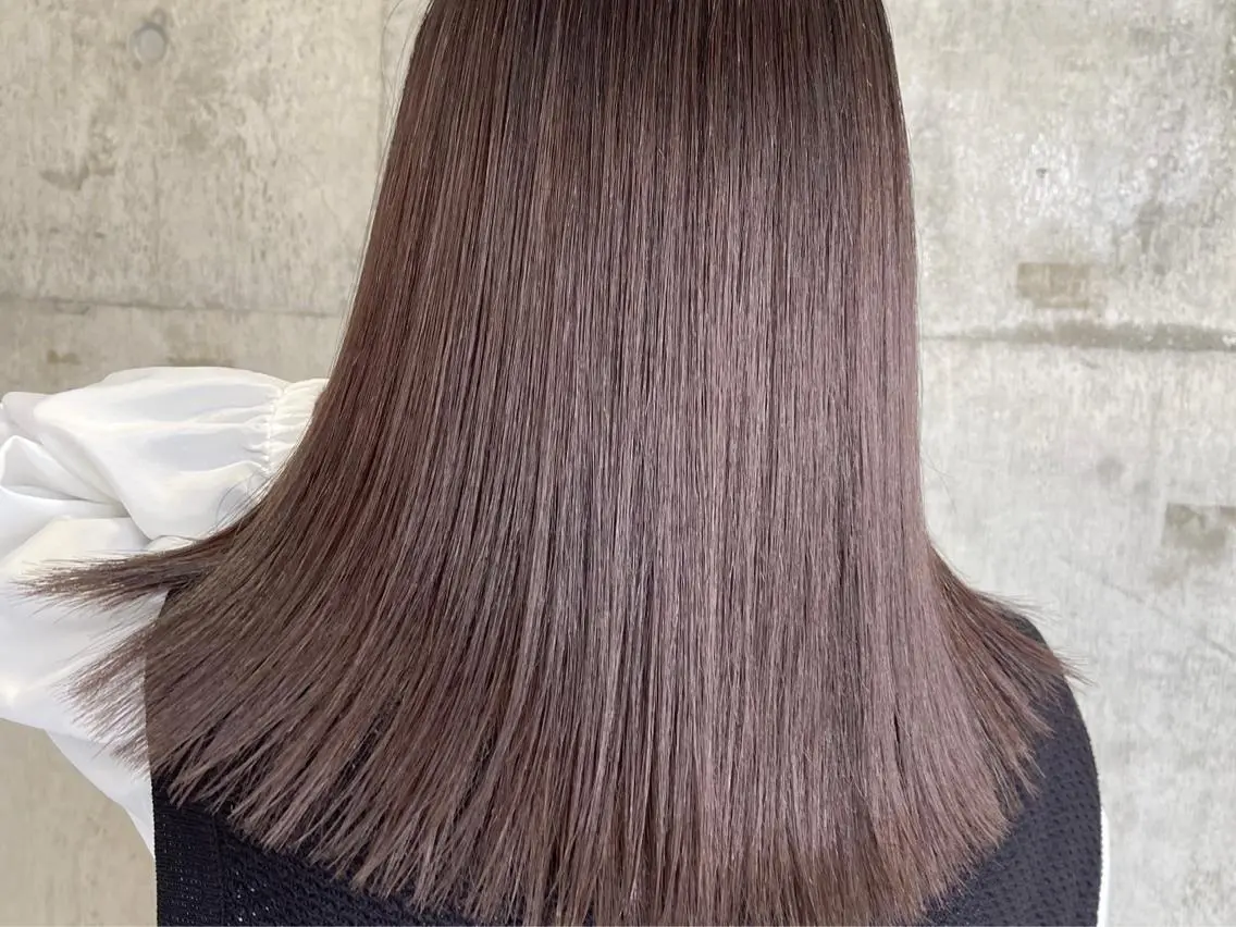 ミディアム 髪質改善 小林 正樹のヘアスタイル