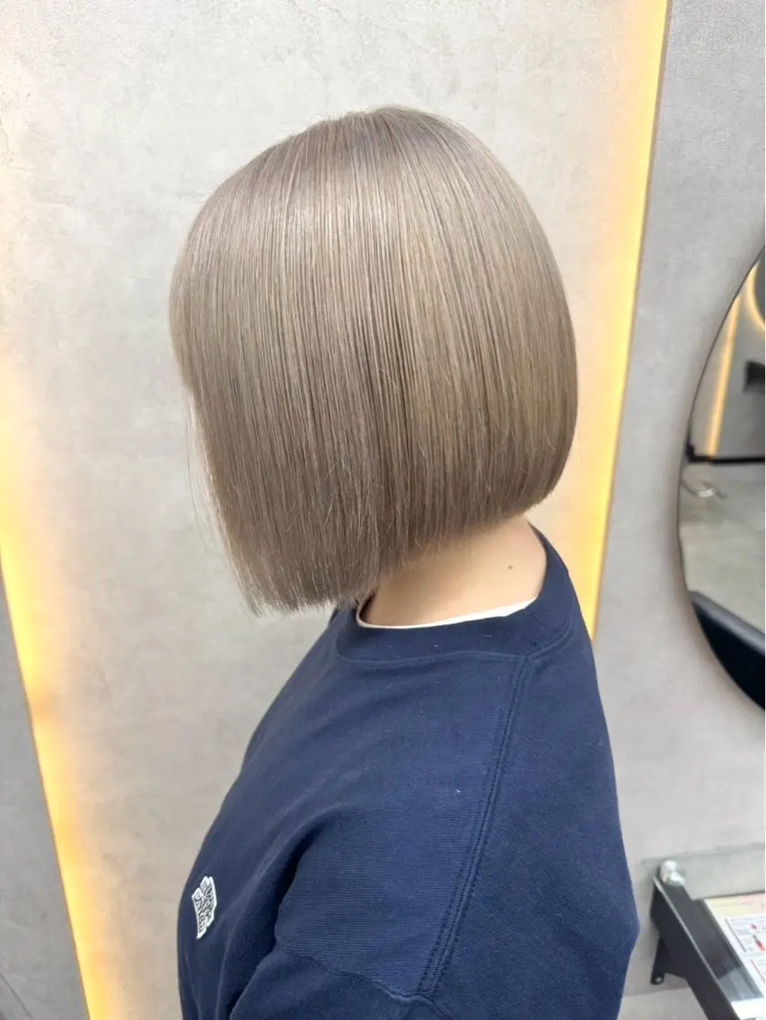 ボブカット✂️+トリートメント✨+ショートスパ🫧✨の写真