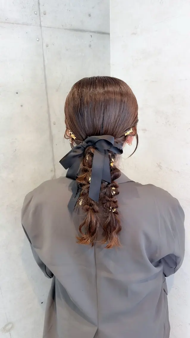 ヘアアレンジ はやしほのか| マンツーマン美容師のヘアスタイル