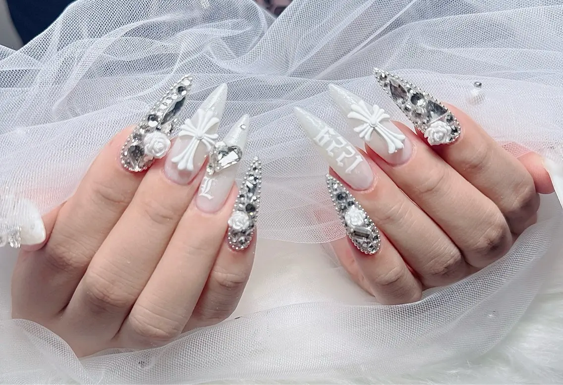 ネイル アートネイル 韓国ネイル 持ち込み ワンホンネイル ハンドネイル Lenie Nail Salonのネイルデザイン