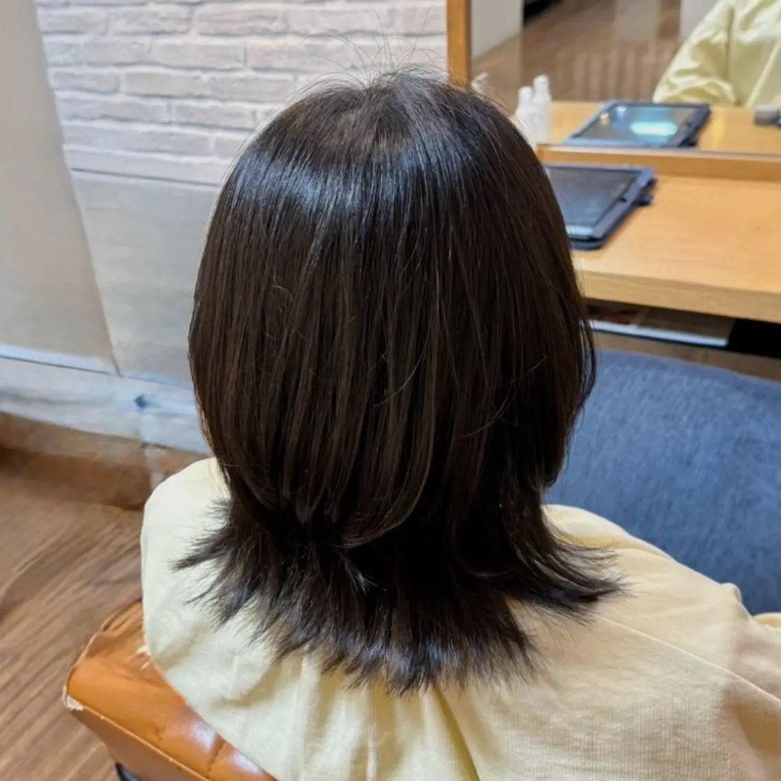 ミディアム くびれヘア レイヤーカット 🫧 池袋cielo アヤネ 🩰のヘアスタイル