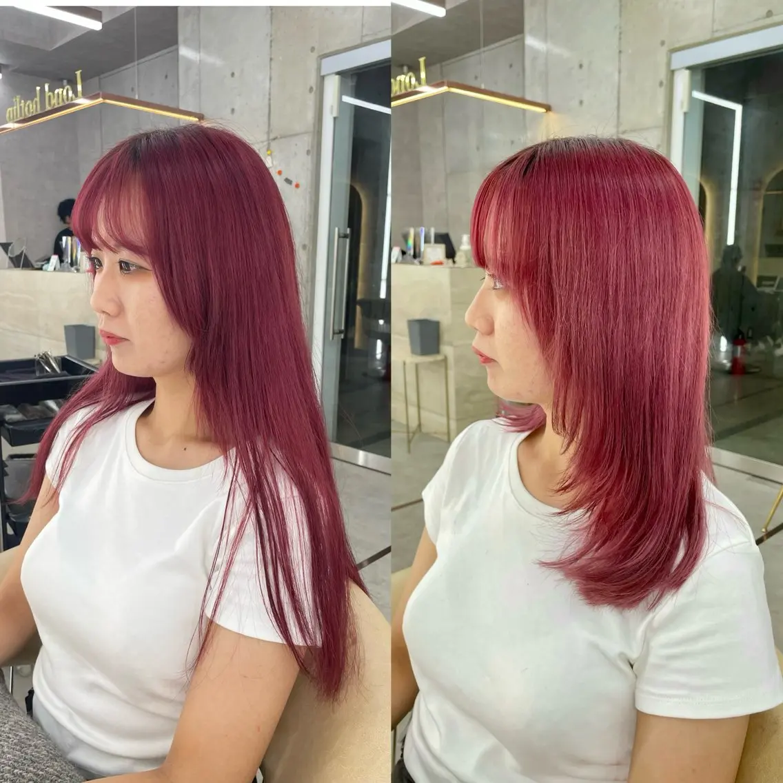 ロング 似合わせボブ🌟 髪質改善🎀村松優斗のヘアスタイル