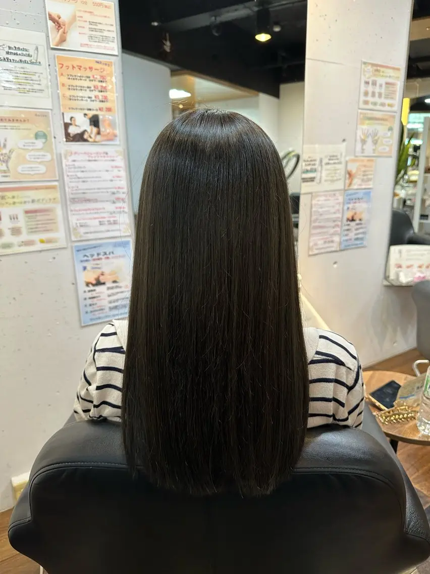 ロング カラー ヘアカラー 【creer】 Haruのヘアスタイル