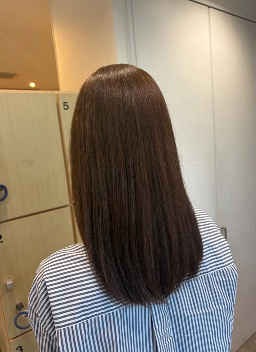 カラー ブラウンカラー 透明感カラー ヘアカラー WAKANA 唐人町/NOSHのヘアスタイル