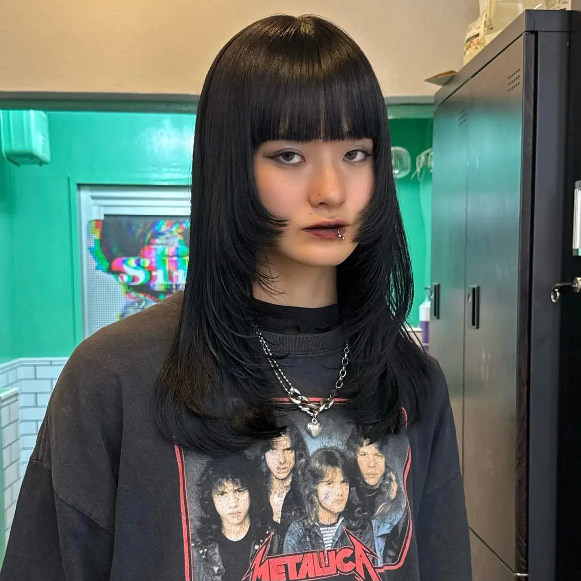 【学生必見👩🏻🎓❗️】取れる黒染めカラーカット🎀の写真