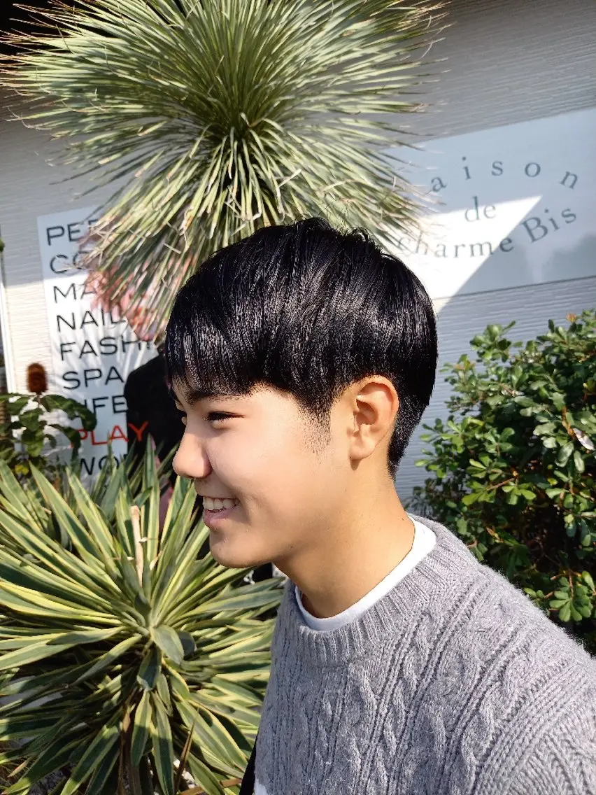 メンズ キッズ カット ヘッドスパ HANDSCLAN 山下のヘアスタイル