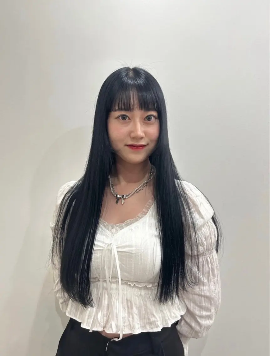 ロング カット hair&eye🎀 /momoKaのヘアスタイル