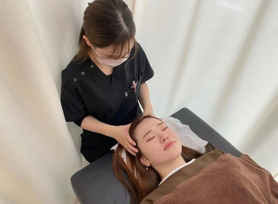 【小顔矯正💆🏻】頭皮から歪みを整えていくのでリラックスして受けて頂けます💖の写真