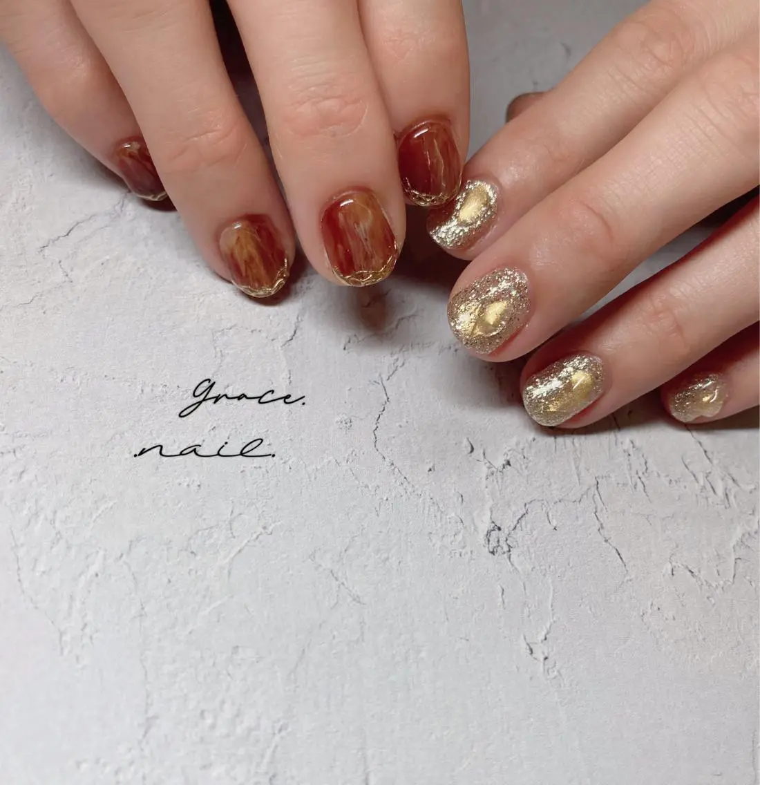 ネイル ハンドネイル ☆*。Grace Nail。*☆のネイルデザイン