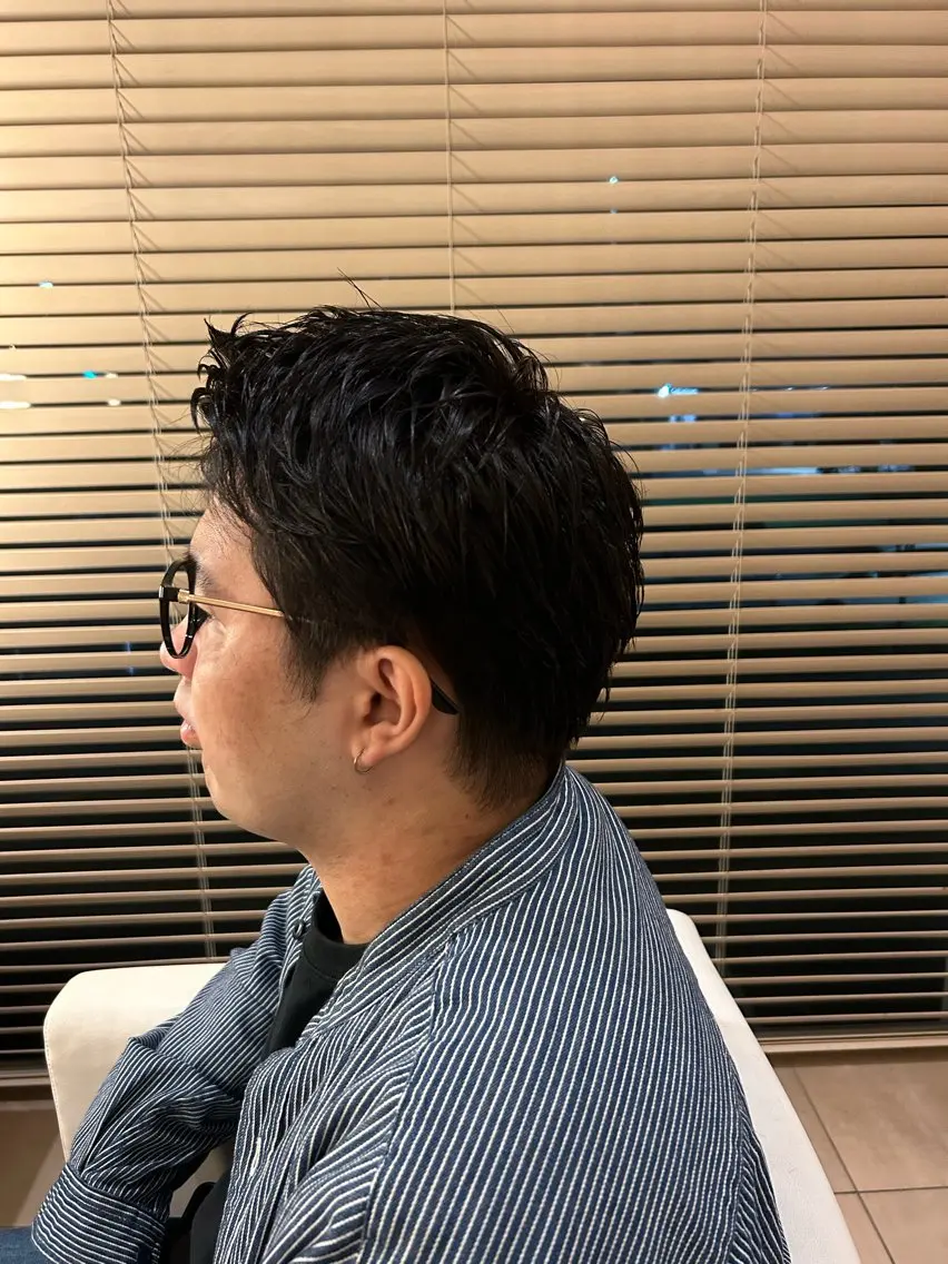メンズ カトウ ヒロナミのヘアスタイル