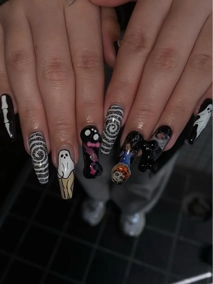 ネイル ハンドネイル nano/きもかわ nail🐬🫧のネイルデザイン