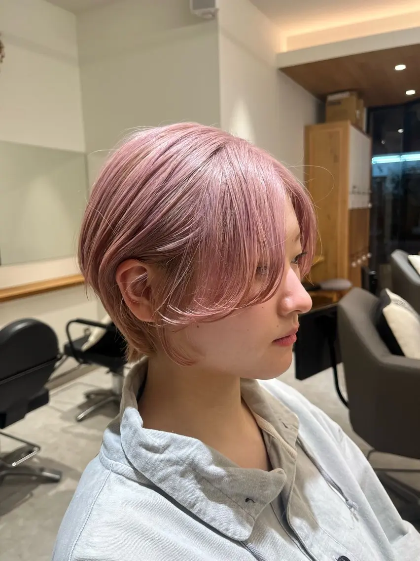ショート カット ヘアカラー こじま しょういちのヘアスタイル