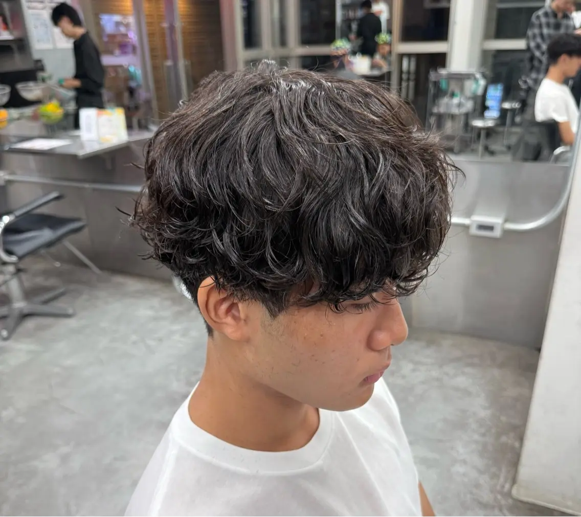 メンズ カット パーマ ✨癖毛指名No.1✨ メンズ特化YUIのヘアスタイル