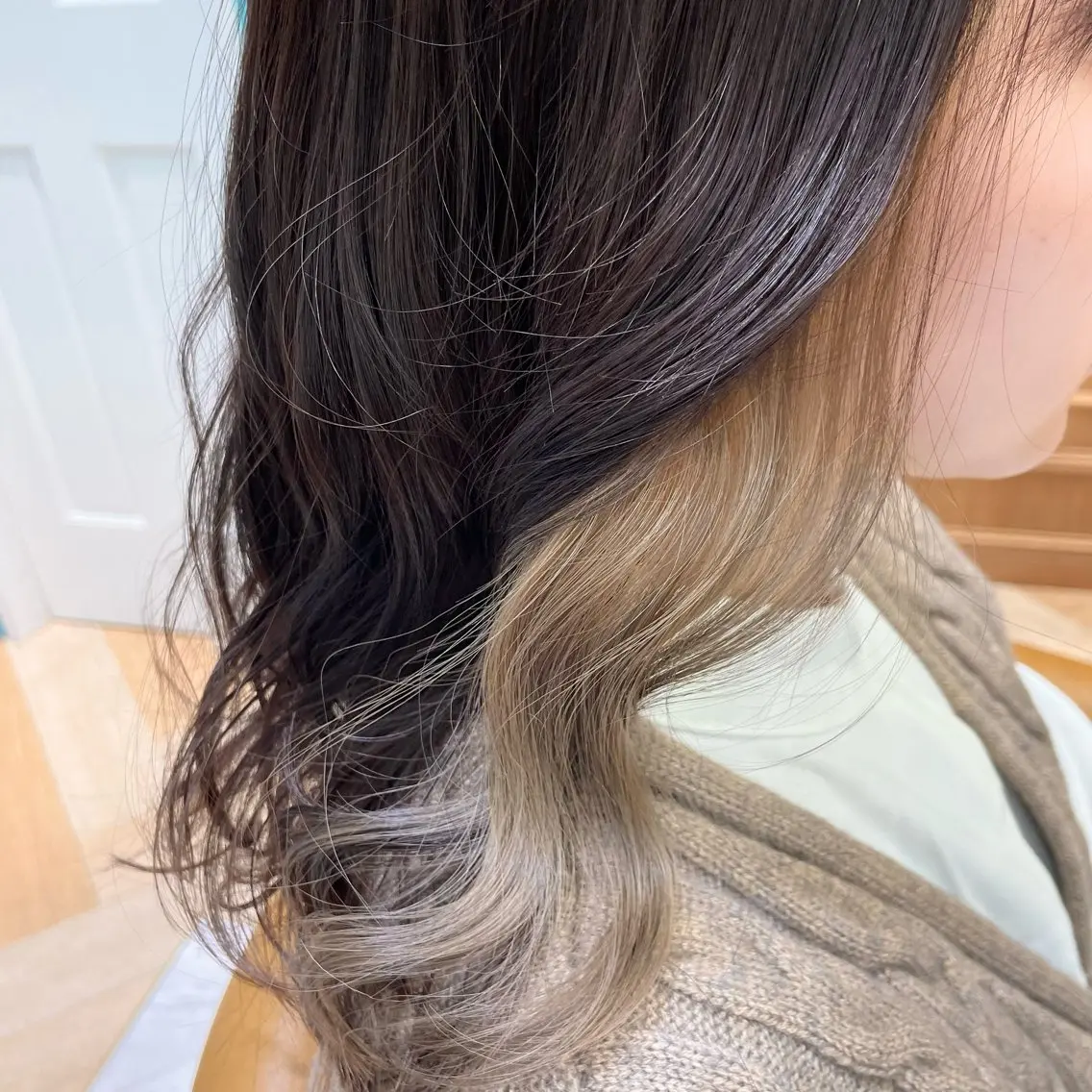 ロング カラー ヘアカラー トリートメント 🍎大人可愛い小顔 ボブ🍏shioのヘアスタイル