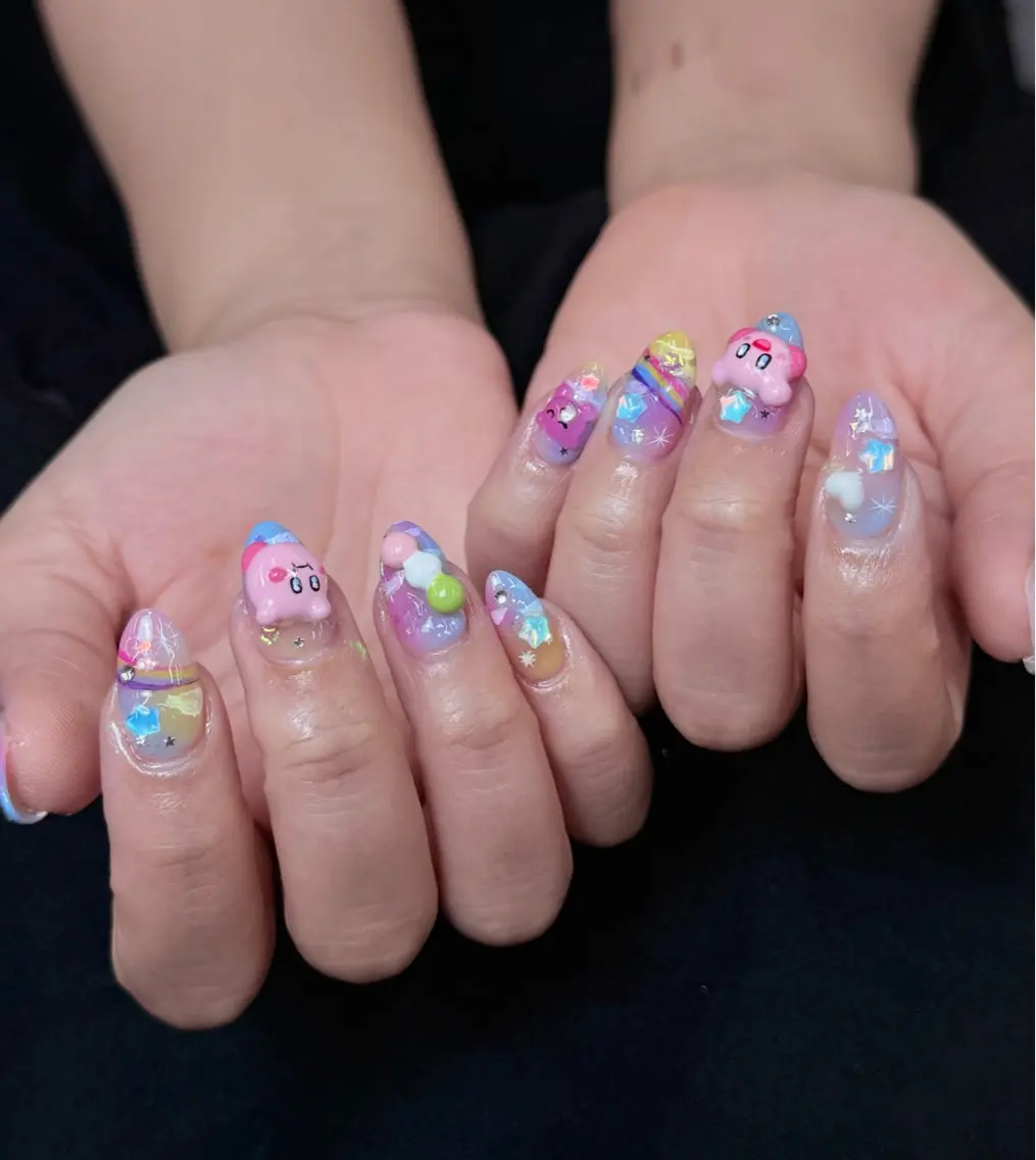 ネイル 韓国ネイル 持ち込み ワンホンネイル Iconic Nailのネイルデザイン