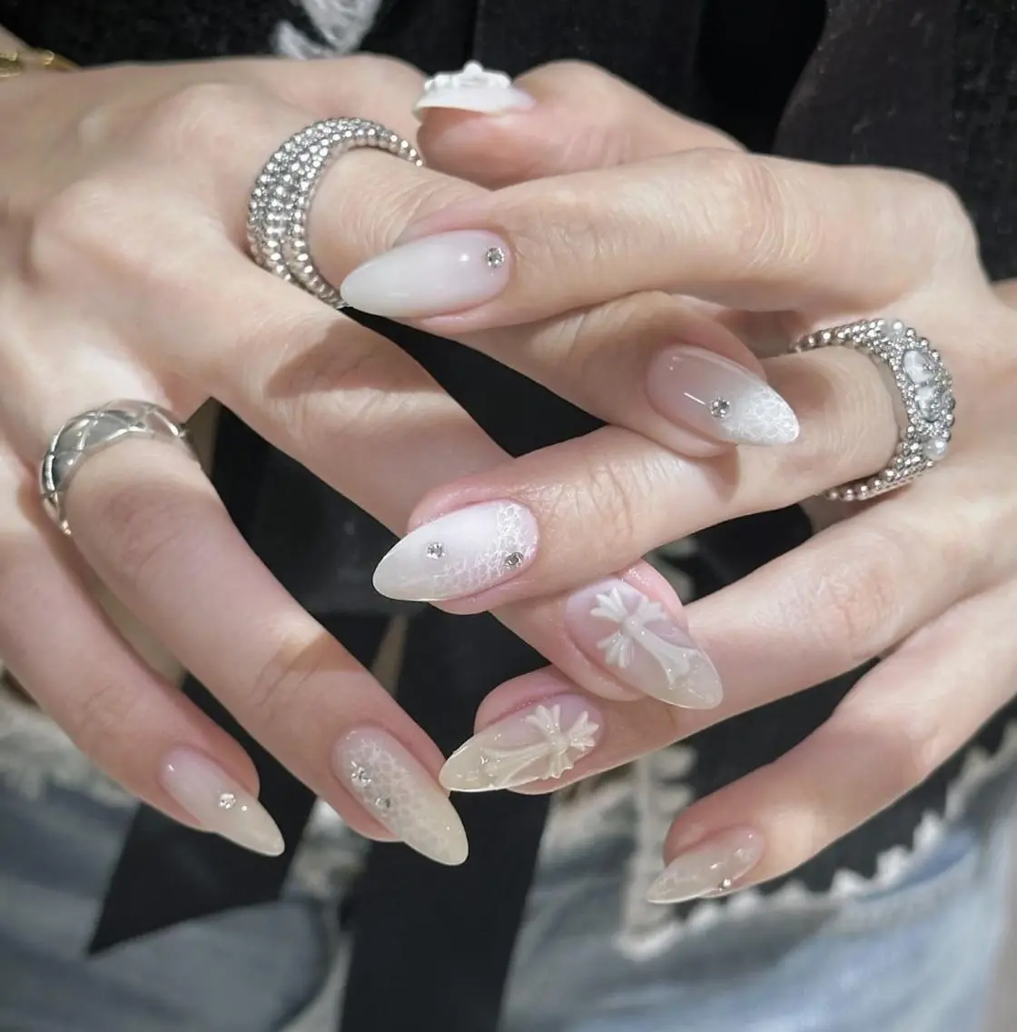 ネイル ハンドネイル 🎀 KiKi_nailのネイルデザイン