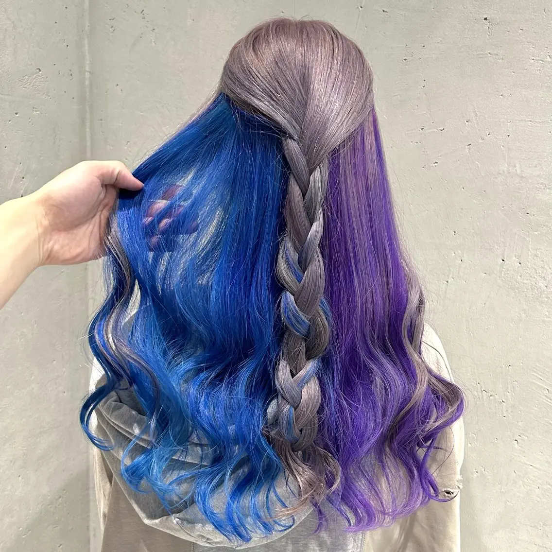 カラー ベージュカラー ブリーチ ダブルカラー グレージュ ハイトーンカラー 大阪ケアブリーチ/ ミルクティーベージュのヘアスタイル